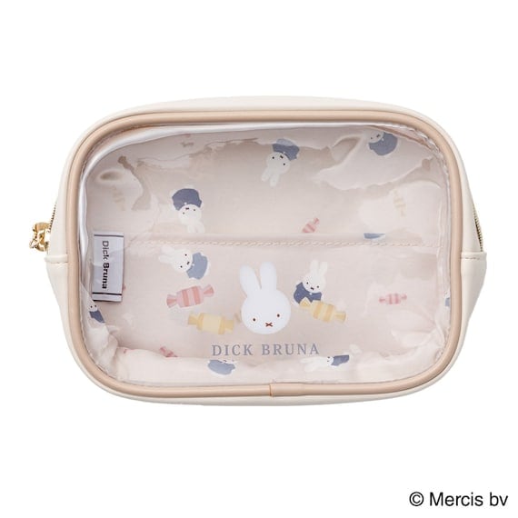 出所：ニトリ公式通販ニトリネット miffy ボックスポーチ(アイボリー ドルチェ)