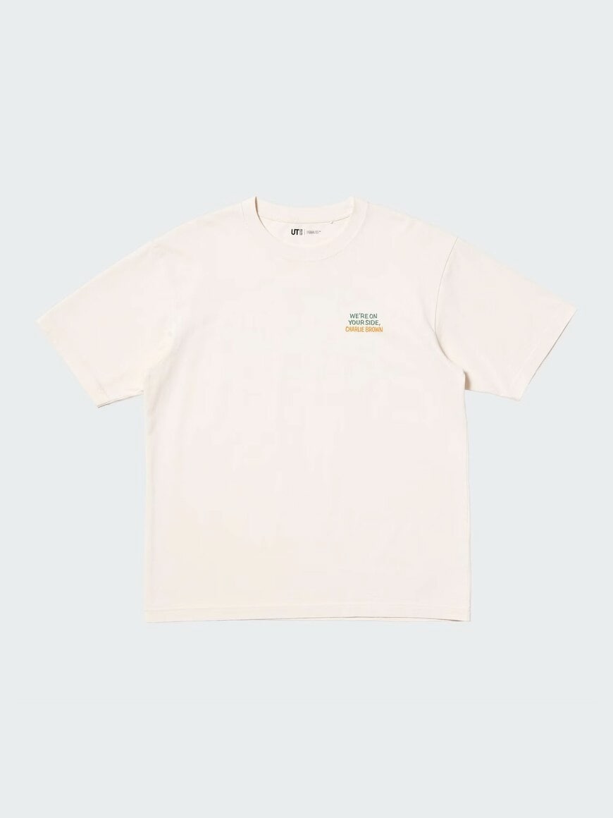 代替キユニクロ公式 ピーナッツ UT/オーバーサイズフィット