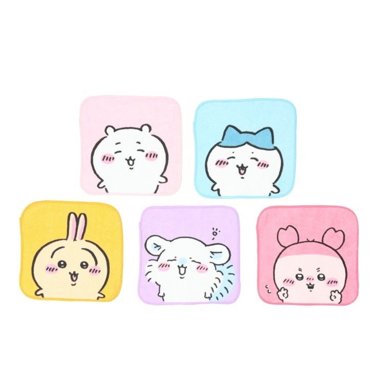 しまむら公式 キッズ 5枚組ハンカチ(ちいかわ)(ちいかわ)