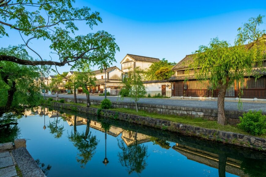 倉敷市の町並み