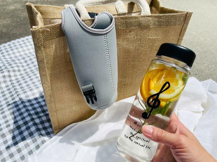 ドリンクボトル 500 ミュージック、2way ペットボトルカバー