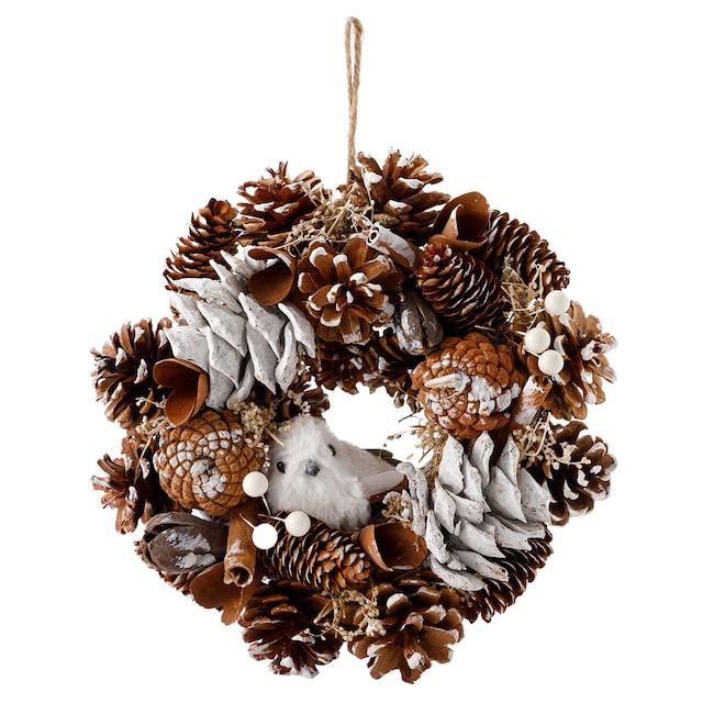 出所：ニトリ公式通販ニトリネット 【デコホーム商品】ナチュラルリース シマエナガ(D n4AN)