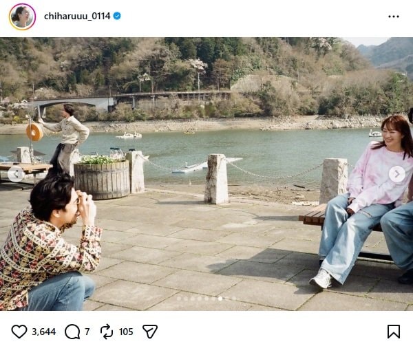 出所：新山千春のInstagram（@chiharuuu_0114）参照日：2026年4月27日