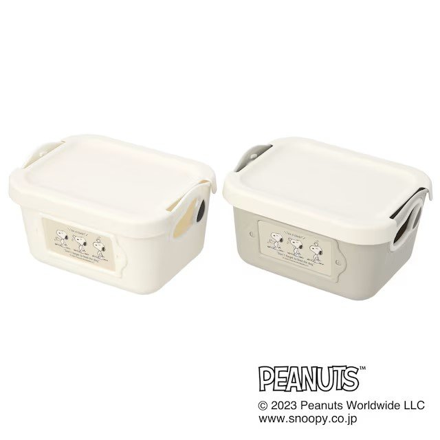 出所：ニトリ公式　蓋つきヤワラカバケツ2P(スヌーピー)