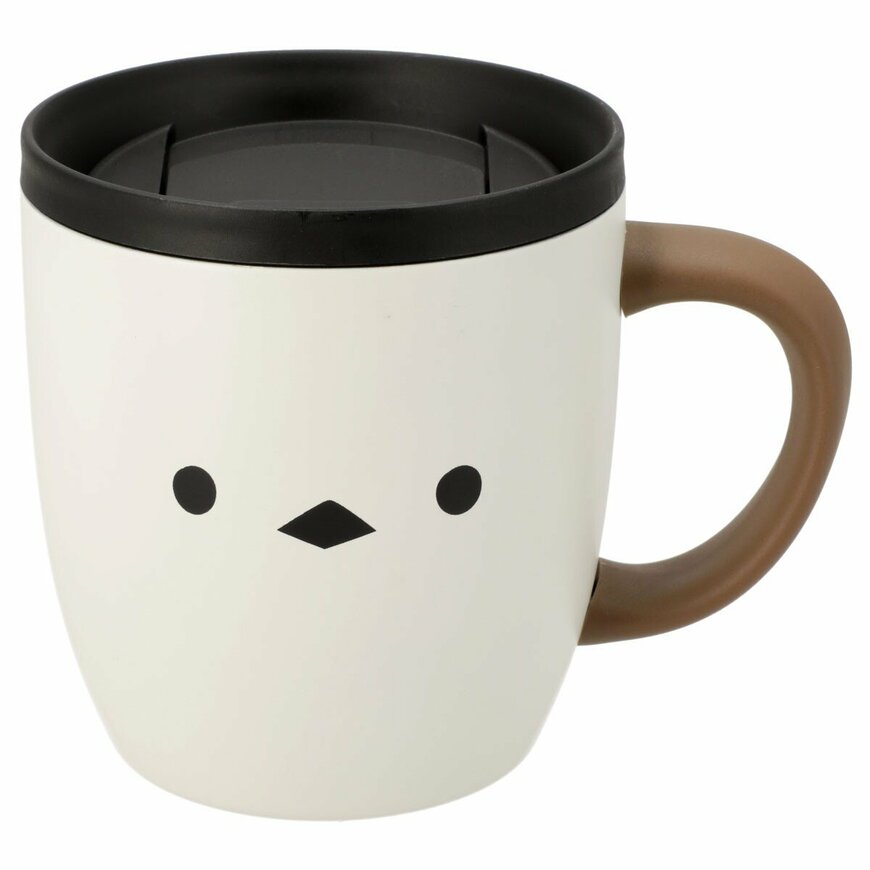 出所：ニトリ公式　【デコホーム商品】ステンレス製真空タンブラー（シマエナガ 260mL ID15）