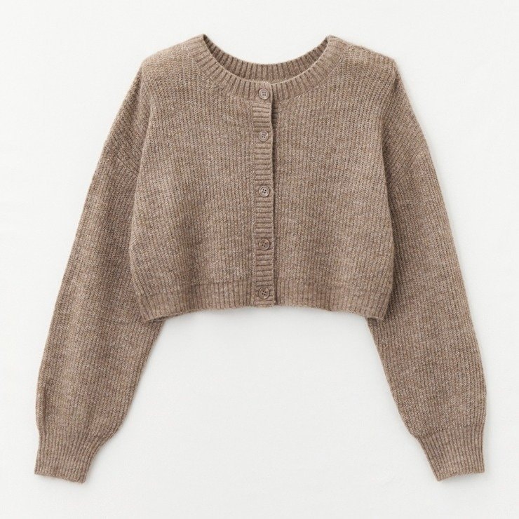 出所：しまむら公式オンラインストア レディース　ニットワンピース+ニットカーディガンセット（近藤千尋）