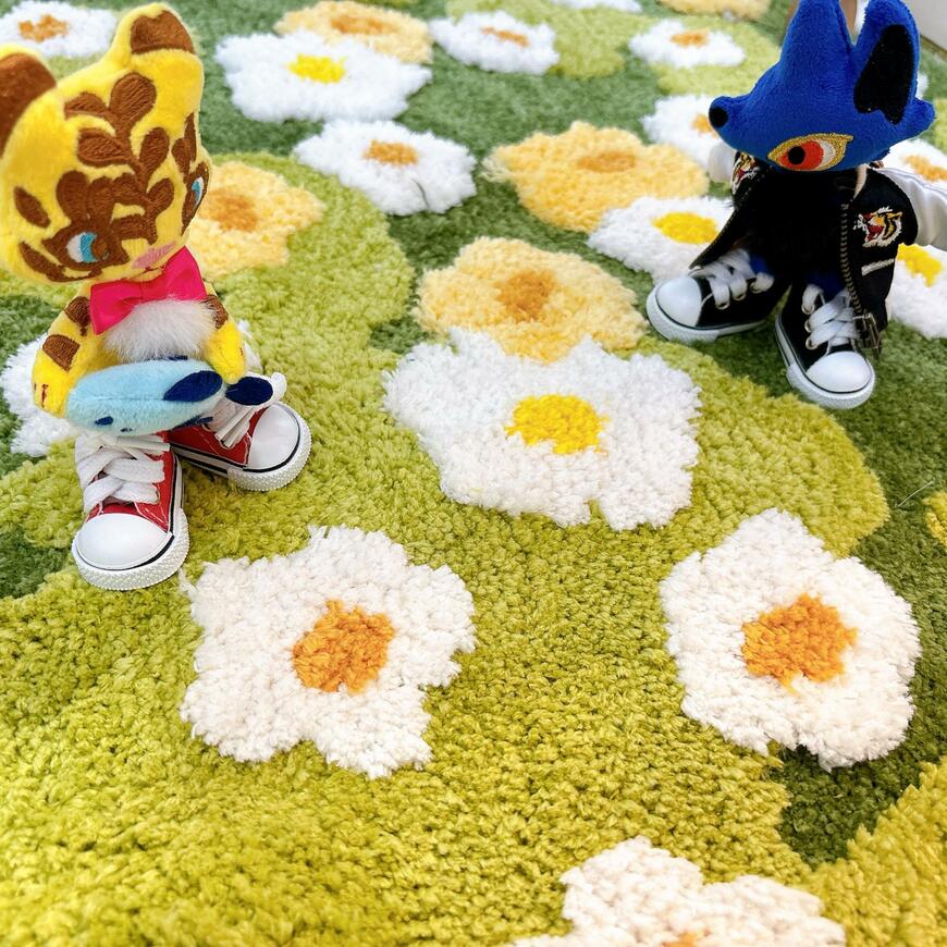 かわいいラグ