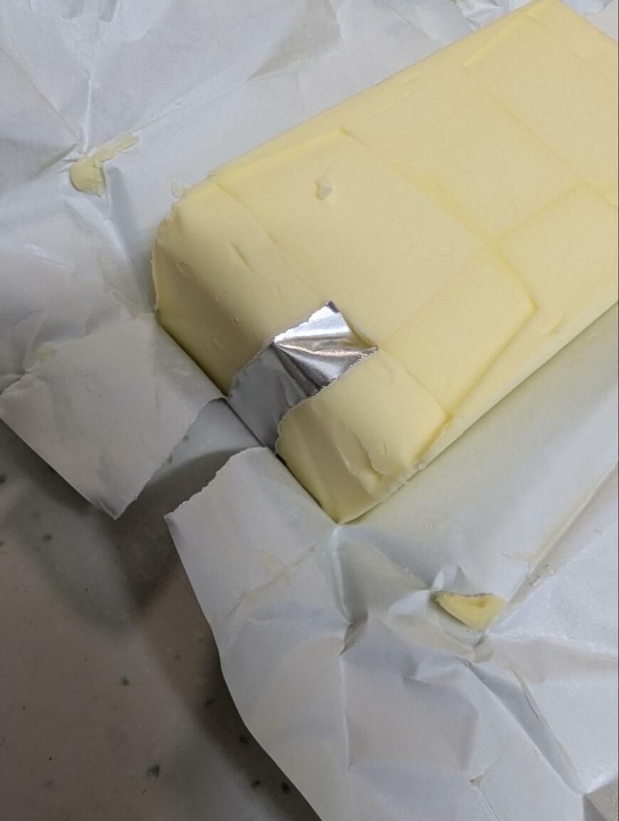 バター開封時のあるある