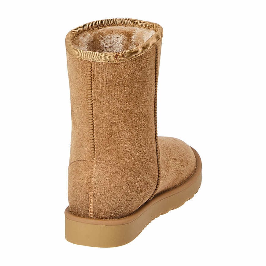 ワークマン公式　ムートン風防寒レインブーツ