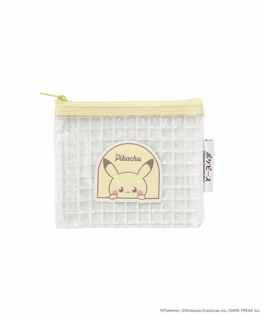 出所:3COINS公式 ミニクリアポーチ/ポケピース