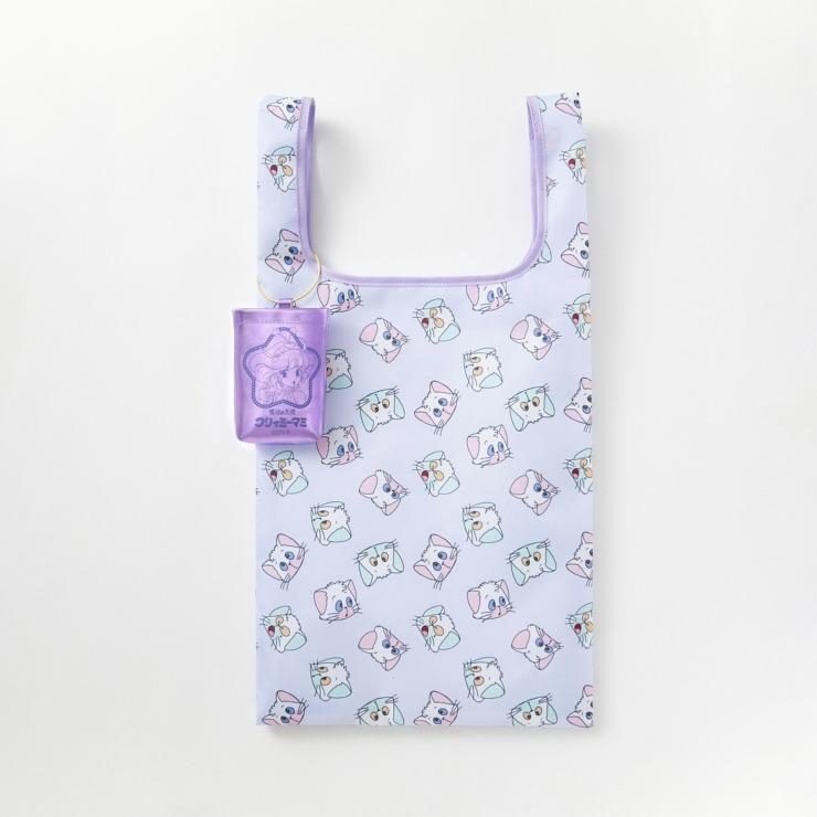 しまむら公式、ポーチ付ショッピングバッグ（クリィミーマミ）画像