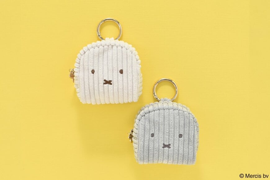 【WEB予約】miffyおかおコーデュロイミニポーチ