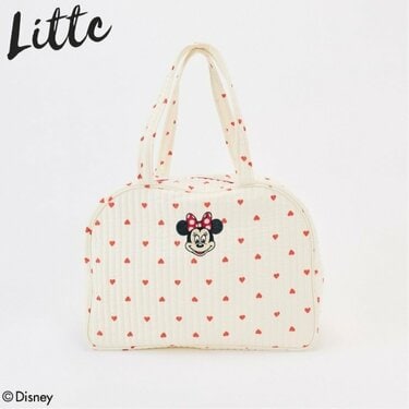 Disney ミニーマウス キルティング ミニトートバッグ　しまむら　新品 好評につき受注生産で再登場！しまむら×ミニーマウス「ボストンバッグ