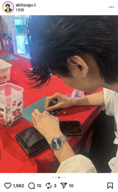 冨永章胤のInstagram投稿