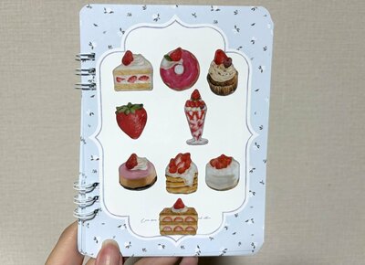 セリア、フレークシール18Pいちごビュッフェ商品画像