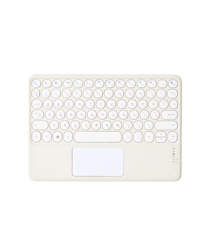 タッチパッド付きキーボード
