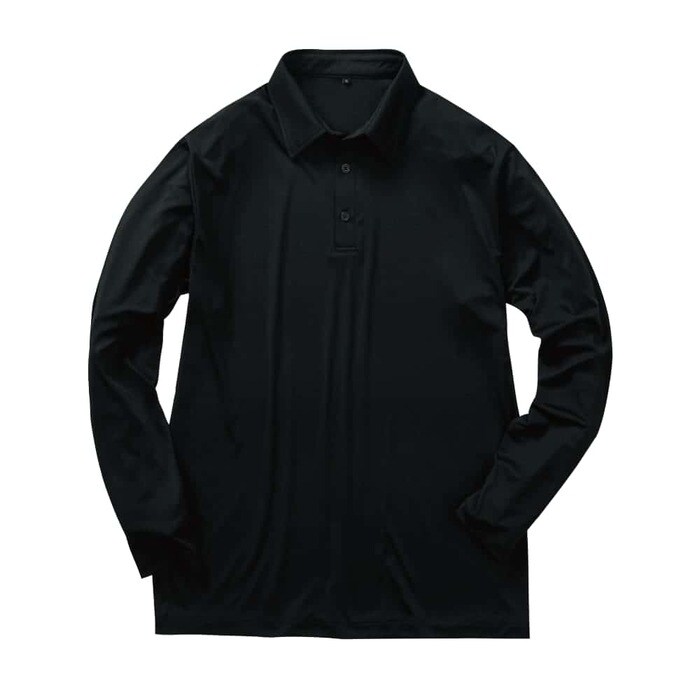 ゴルフベーシック長袖ポロシャツ