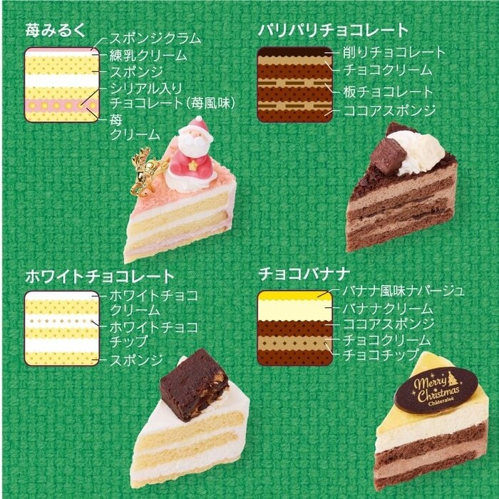 シャトレーゼの人気フレーバーが一度に楽しめます