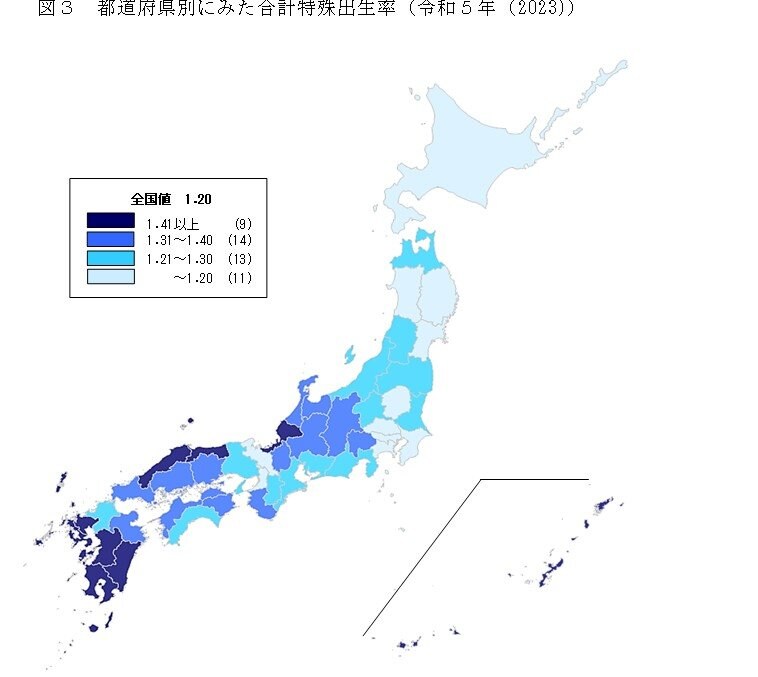 出所：厚生労働省「令和5年（2023）人口動態統計月報年計（概数）の概況」よりエクセルダウンロード