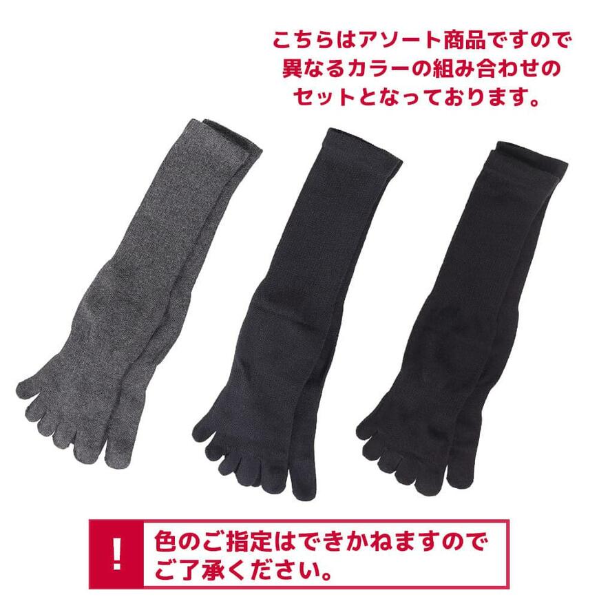 出所：ワークマン公式オンラインストア 綿混かかとなし5本指靴下 10足組