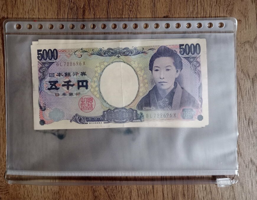 筆者撮影（宝島社、『「図案スケッチブック」A5バインダーポーチつき バインダーのある毎日』）