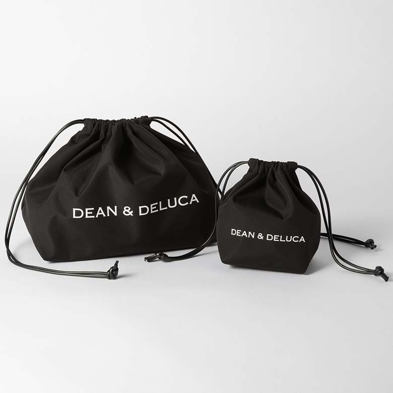 DEAN&DELUCA公式サイト「＜再入荷＞巾着ポーチ２個セット（S／L）＜オンラインストア限定＞」