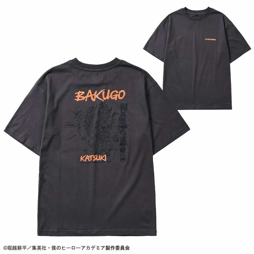 ワークマン 僕のヒーローアカデミア 半袖Tシャツ 緑谷出久 爆豪勝己