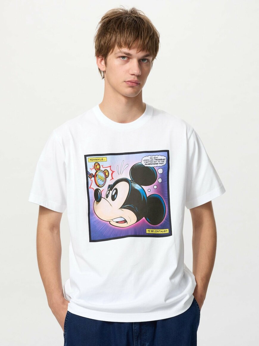 ユニクロ公式　ディズニー ミッキーフェイス UT