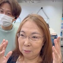 前髪や白髪に悩む女性が“ふんわりショートボブ”にイメチェン！仕上がりに「可愛い！」の声