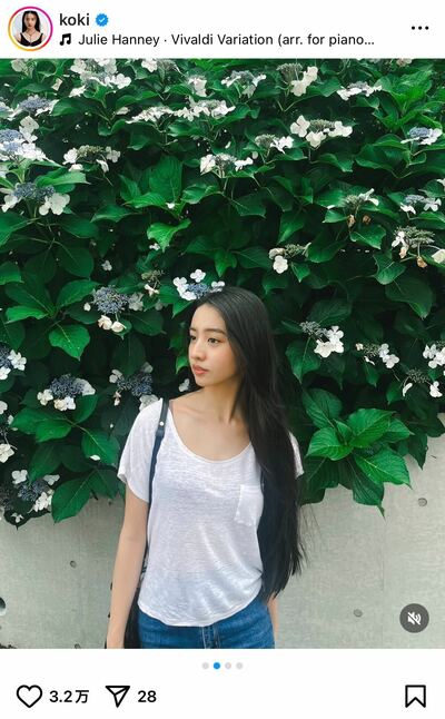 Kōki,のInstagram投稿