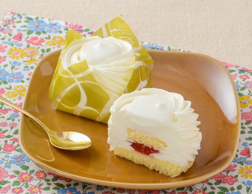 ローソンの新商品:ふわとろショートケーキ