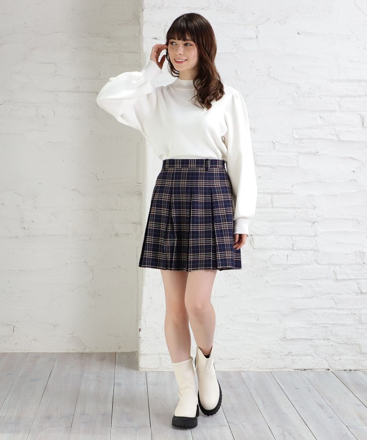 出所：ハニーズ公式通販サイト プリーツスカート