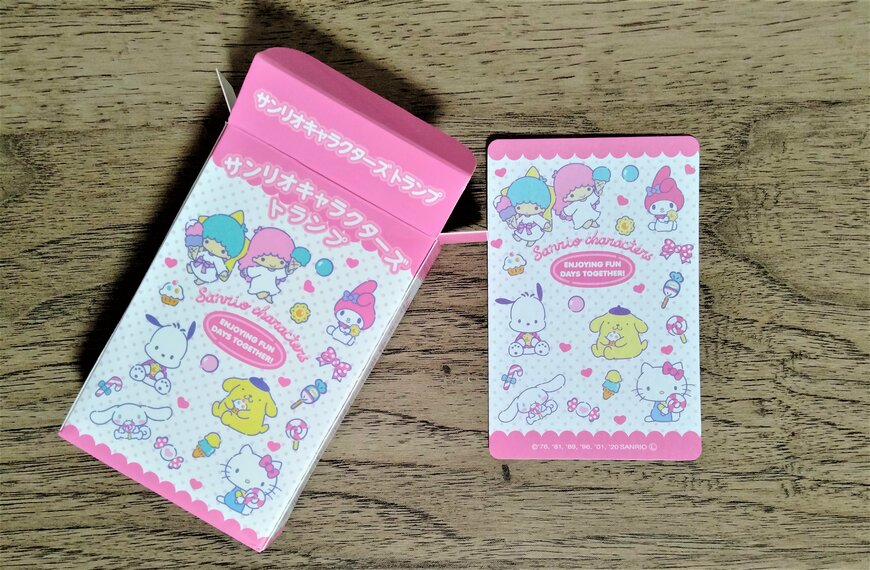 筆者撮影（セリア、サンリオキャラクターズトランプ）