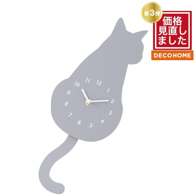 ニトリ、【デコホーム商品】振り子時計(ネコ EL010)の画像