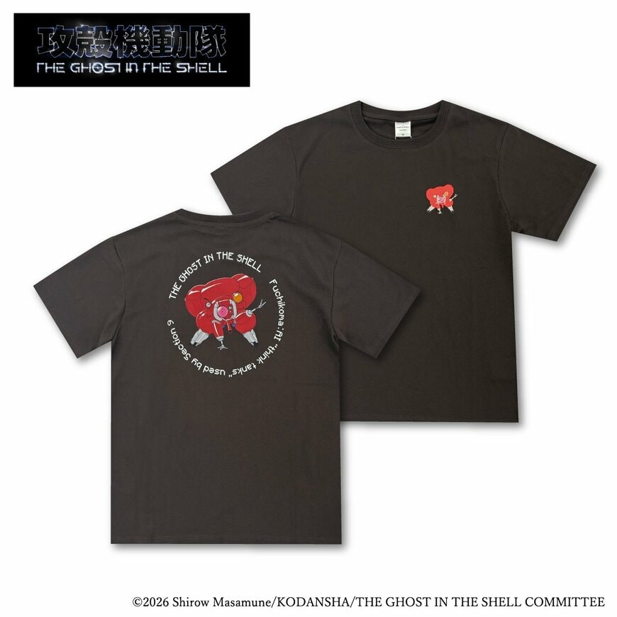 攻殻機動隊コラボ半袖Tシャツ