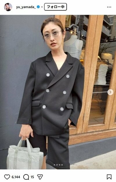 山田優のInstagram投稿