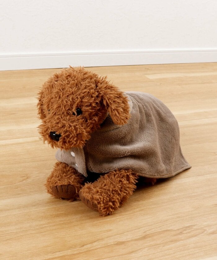 3COINSのペット用ドライバスローブ商品使用例画像