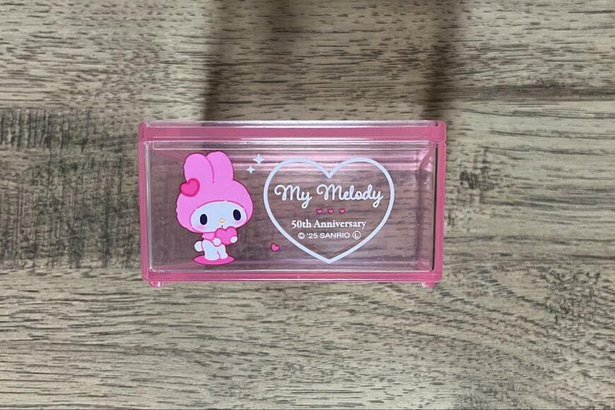 筆者撮影（ダイソー、システムケース S MM 50周年 41691）