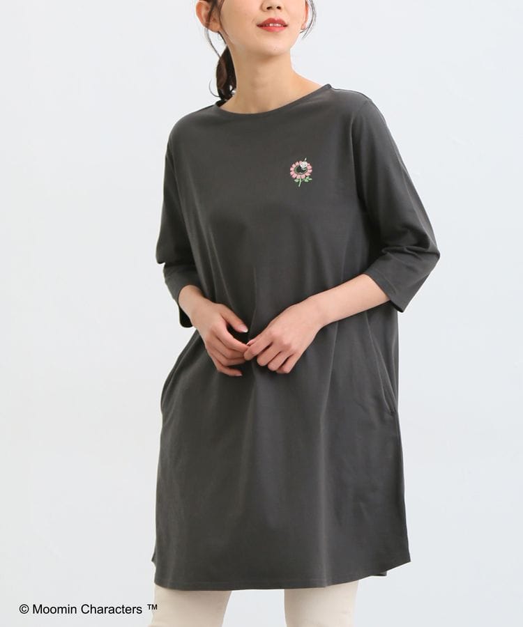 出所：ハニーズ公式通販 ムーミン/7分ワンピース
