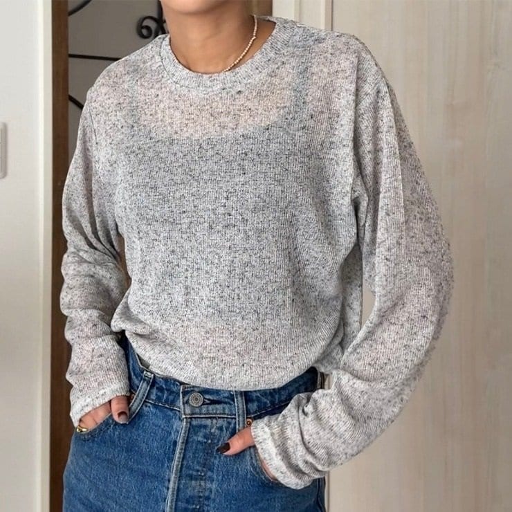 しまむら公式　レディース　シアープルオーバー（Tera）