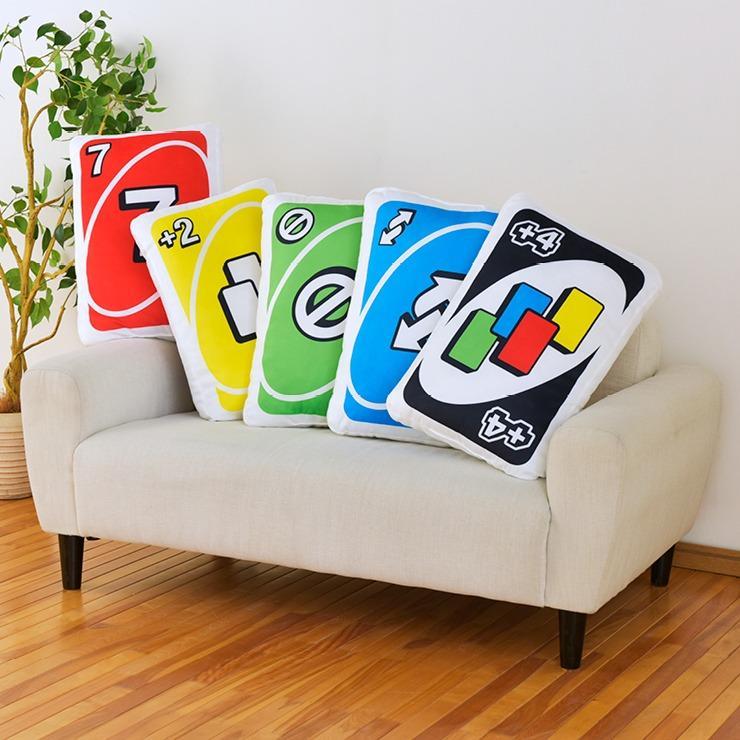 しまむら公式オンラインストア ダイカットクッション(UNO) レッド 画像