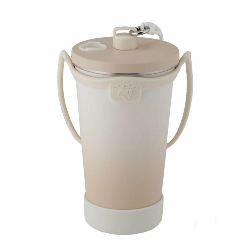 出所：コメリ公式　アテーナライフ　ストロー付き真空断熱タンブラー