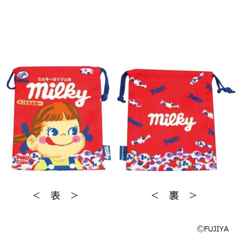 巾着 ペコちゃん（2枚セット）