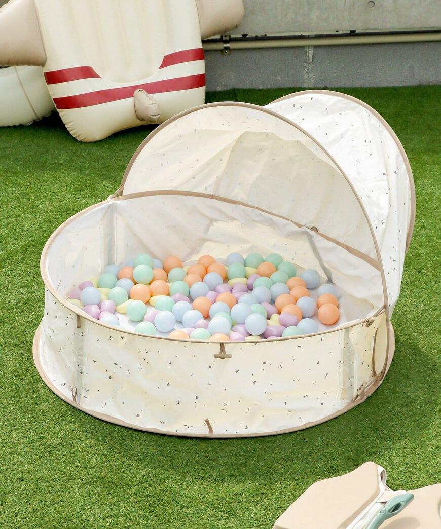 3COINS、《空気入れ不要！》POPUPサンシェード付きプール商品画像