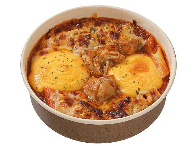 セブン-イレブンの新商品:たっぷりチーズとピリ辛チキングラタン