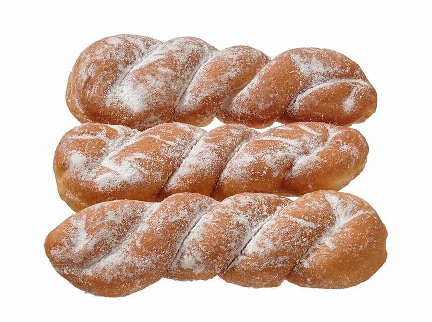 セブン-イレブンの新商品：7プレミアム ツイストドーナツ沖縄黒糖3個