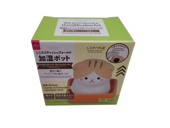 ダイソー 加湿ポット(ミニスコティッシュフォールド)