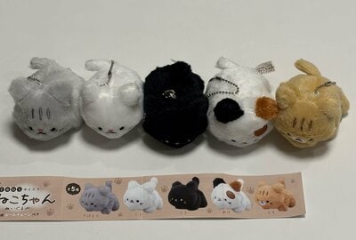 株式会社ピーナッツ・クラブ、てのひらサイズのこねこちゃん ぬいぐるみ商品画像