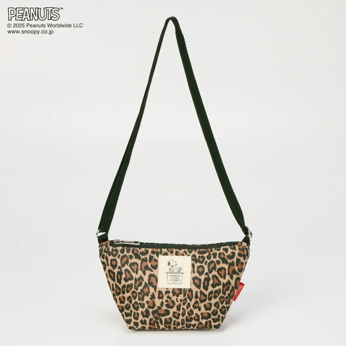 ピーナッツ75周年 ショルダー横型ポーチ
