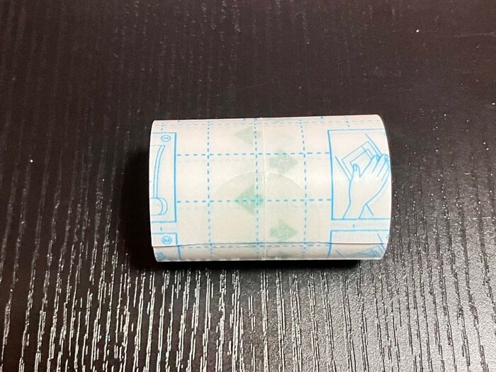 フィルムには点線が入っており、切りやすいようになっています